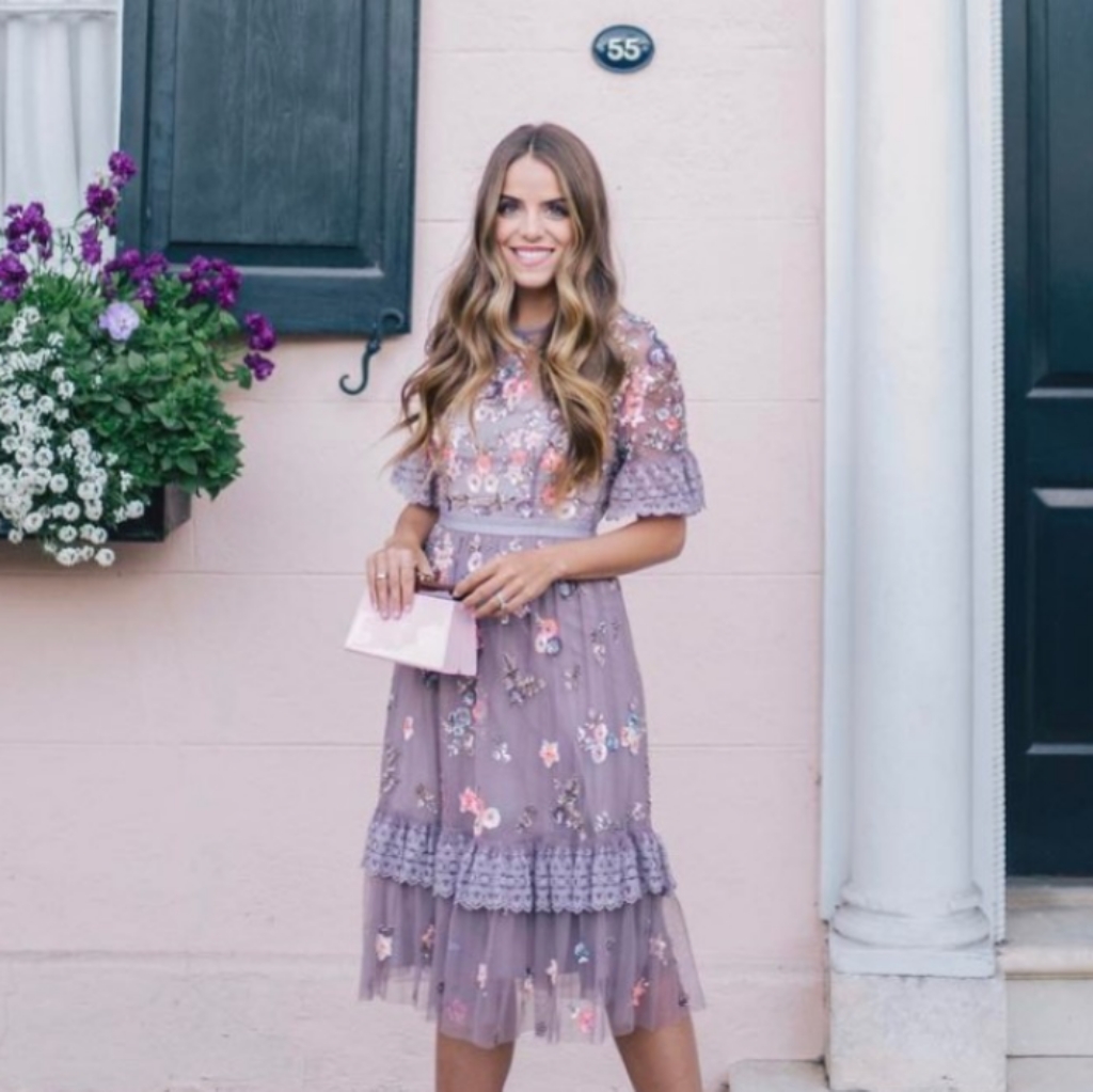 Bhldn Needle & Thread Dress Fits Size Us 0 $600